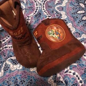 Toddler buzz & woody slippers